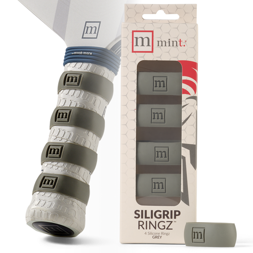 Silicone grip ring with packaging labeled 'mint' on a white background