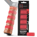 Siligrip Ringz with red silicone rings and packaging on a white background