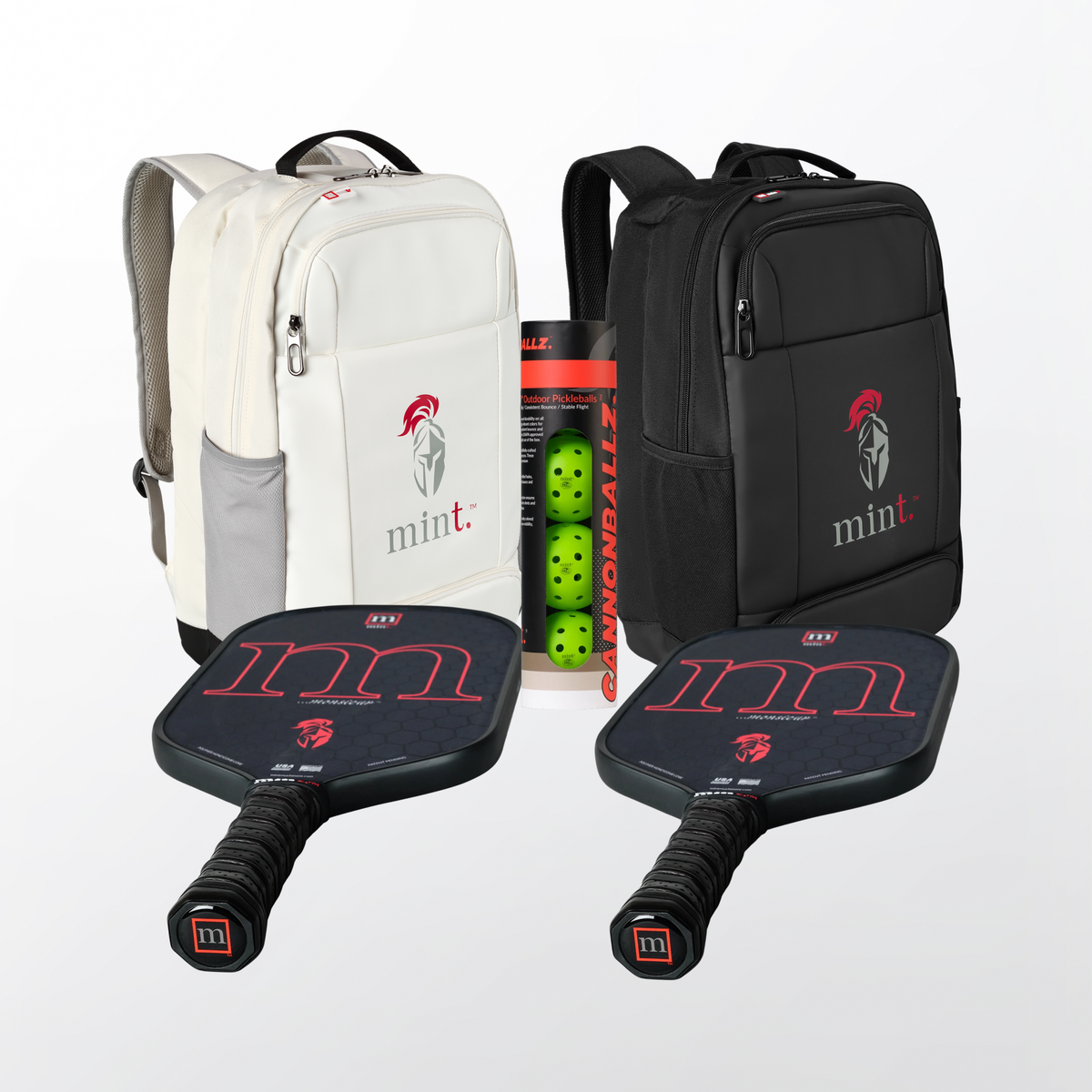 Monsieur 2-Pack with Two Backpacks and Balls