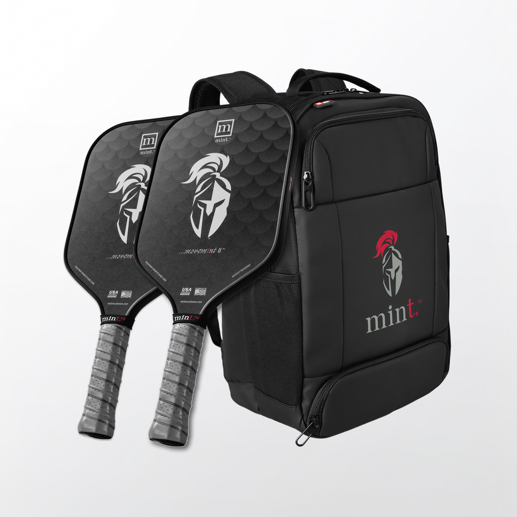 Movemint II 2-Pack with Spartan Backpack (Black)