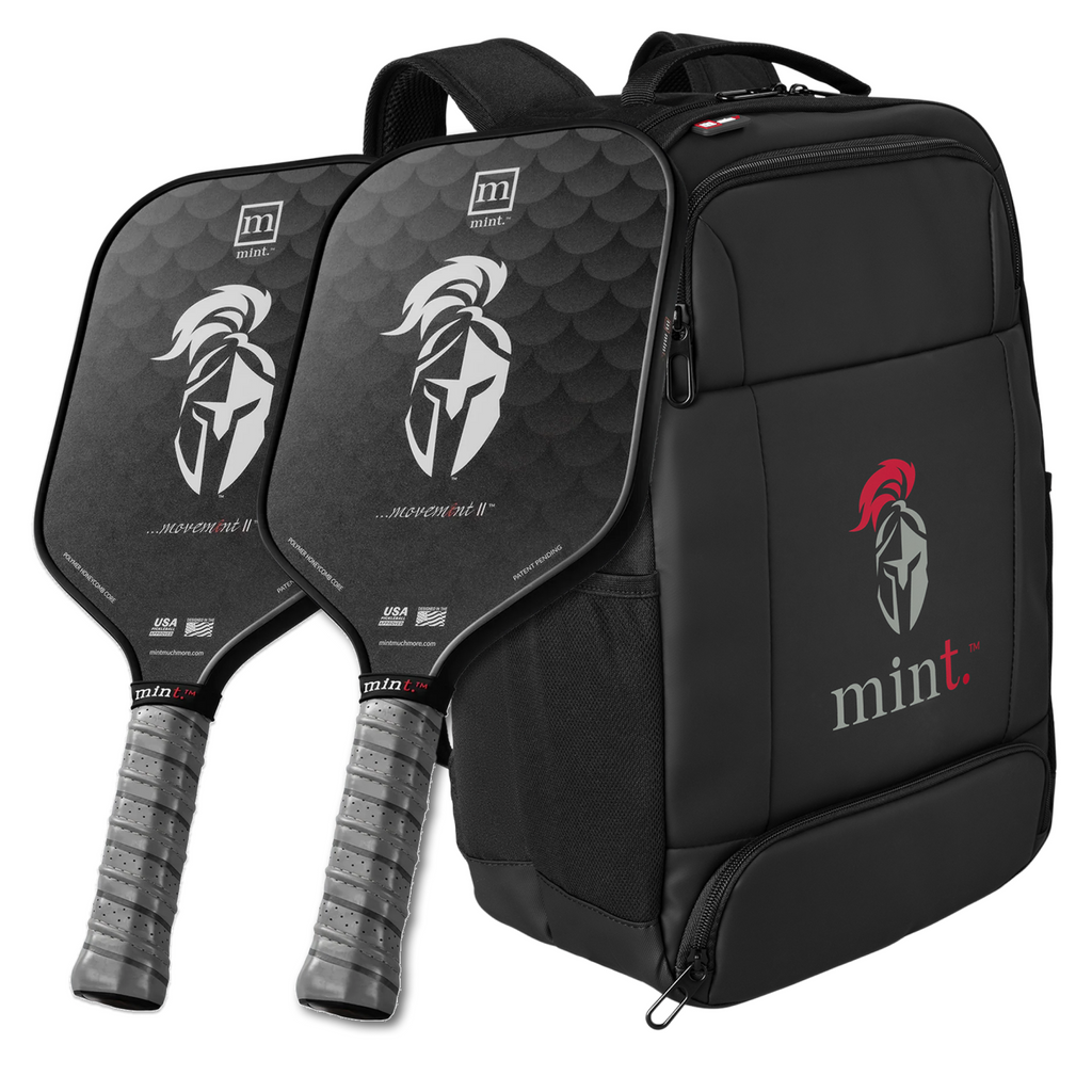 Movemint II 2-Pack with Pro Spartan Paddle Backpack (Black)
