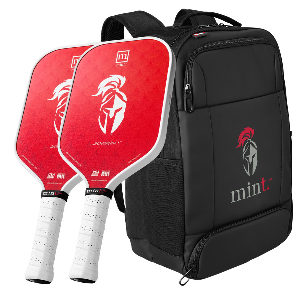 Movemint I 2-Pack with Pro Spartan Paddle Backpack (Black)